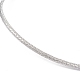 304 collar de alambre texturizado de acero inoxidable. STAS-B036-02P-3