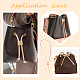 WADORN Genuine Leather Drawstring Strap for Noe Bucket Bag DIY-WH0453-50A-01-5