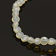 Electroplate Opalite Flat Round Beads Strands EGLA-F075B-C01-3