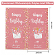 CRASPIRE 150PCS Happy Birthday Stickers Self-adhesive 3 Styles Thank You Stickers Customer Appreciation Stickers Gift Packing Sealing Stickers DIY-CP0006-55-2