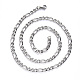 304 Stainless Steel Figaro Chain Necklaces NJEW-S420-003A-P-2