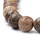 Natural Picture Jasper Beads Strands G-S259-27-6mm-3