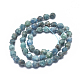 Chapelets de perles en apatite naturelle G-K303-B14-10mm-2
