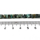 天然アフリカターコイズ (ジャスパー) ビーズ連売り  2穴  長方形  2.5~3x5x2.5mm  穴：0.8mm  約138~140個/連  15.28''~15.31''（38.8~38.9センチメートル） G-Z045-A10-01-5