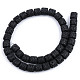 Synthetic Lava Rock Beads Strands G-S359-171G-2