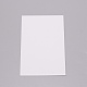 単語表示カード付きの長方形  丸型ステッカー付き  部屋の壁のポスターの装飾のため  ミックスカラー  15x9.9x0.03cm  15個/セット AJEW-WH0239-92-6