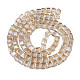 Placcare trasparente perle di vetro fili EGLA-N002-28-F04-3