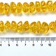 Fili di perline di ambra imitazione resina RESI-Z017-02A-4