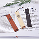 Hobbiesay 3 marcapáginas de madera hueca estilo marcapáginas de bambú natural marcapáginas de madera con lectores de estilo retro únicos tallados marcapáginas para amigos AJEW-HY0001-10-4