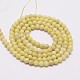 Chapelets de perles en chrysocolle naturelle G-N0198-01-2mm-2
