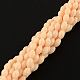 Faceted Rice Glass Beads Strands GLAA-Q046-01A-3