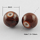 Chapelets de perles en verre d'effilage X-GLAD-S074-8mm-87-1