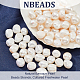 Nbeads perle barocche naturali perle keshi fili di perle PEAR-NB0001-49-4