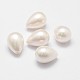 Perle di conchiglia placcate arcobaleno BSHE-L032-02-1