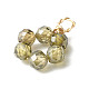 Cubic Zirconia Beads Pendant PALLOY-JF00906-6