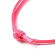 Création de bracelets en corde de polyester ciré coréen AJEW-JB00011-07-2