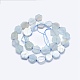 Natürliche Aquamarin Perlen Stränge G-O170-12-2
