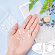 PandaHall 26pcs Alphabet A-Z Charms Natural Freshwater Shell Beads Letter Initial Charm Pendant with Hole for DIY Necklace Bracelet Earring Jewelry Making SHEL-PH0001-16-2