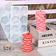 Moldes de silicona para hacer velas aromáticas giratorias de diy DIY-E055-37-1