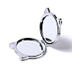 Kits de mini miroir de maquillage de peinture de diamant en forme spéciale de chat de bricolage DIY-P048-08-5