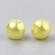 Perles en plastique ABS OACR-Q004-6mm-09-2