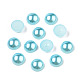 ABS Plastic Imitation Pearl Cabochons SACR-S738-10mm-Z19-2