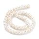 Нити из натурального культивированного пресноводного жемчуга PEAR-C003-08E-3