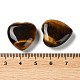 Piedras naturales de palma de corazón de ojo de tigre G-M416-09C-3