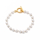 Plastic Imitation Pearl Beaded Bracelets BJEW-P292-04G-1