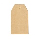 100Pcs Blank Kraft Paper Gift Tags CDIS-B001-14-1