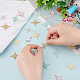 36Pcs 6 Colors Computerized Embroidery Cloth Self-adhesive/Sew on Patches PATC-FG0001-23-3