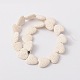 Fili di perle di roccia lavica sintetica G-N0114-11-2