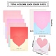 CRASPIRE 60 Pcs 6 Colors Paper Greeting Cards DIY-CP0004-56-2