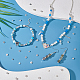 Pandahall Elite 110 pièces 11 styles perles d'espacement en alliage et laiton FIND-PH0017-61-5