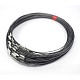 Steel Wire Necklace Cord X-TWIR-SW001-10-1