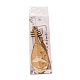 Ancient Musical Instrument Pipa Chinese Style Bookmark with Tassels for Book Lover AJEW-WH0235-32D-3
