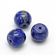 Natural Lapis Lazuli Barrel Beads G-O084-A-03-1