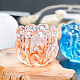 3 Stück Kristallglas Silikonformsatz DIY-WH0199-64-5