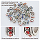 Arricraft 40 piezas 10 colores cuentas de cristal de rhinestone MPDL-AR0001-01-4