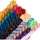 JEWELEADER 19 Colors About 240 Yard Nylon Jewelry Thread Cord 2mm Shiny Silky Rattail Cord Chinese Knotting Beading Cord for DIY Jewellery Making Macrame Kumihimo Friendship Bracelets NWIR-PH0001-15-2mm-1