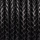 Braided Leather Cord WL-E009-3mm-16-2