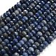 Природный содалит бисер нитей&nbsp;G-C280-A01-02-2