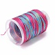 5 Rolls 12-Ply Segment Dyed Polyester Cords WCOR-P001-01B-016-2