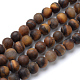 Natural Tiger Eye Round Bead Strands X-G-T055-4mm-04-1