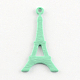 Lovely Eiffel Tower Pendants for Necklace Making PALLOY-719-02A-LF-2