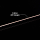 丸銅線  ワイヤーラップジュエリー作り用  赤銅鉱  22ゲージ  0.6mm  約164.04フィート（50m）/ロール CWIR-BC0006-02A-C-3