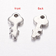 Original Color Key Charms 201 Stainless Steel Pendants X-STAS-G029-14-1