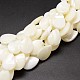 Fili di perle di conchiglia trochid naturale / trochus SSHEL-K009-01-A-1