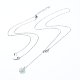 Conjuntos de collares y collares con lazo de corazón NJEW-JN02803-03-2