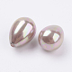 Perles de coquille semi-percée BSHE-G017-14x10mm-12-2